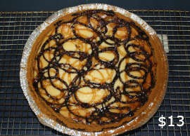 Carmel/Chocolate Cheesecake